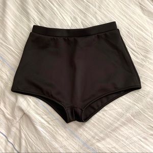 Princess Polly Lioness Black Festival Shorts